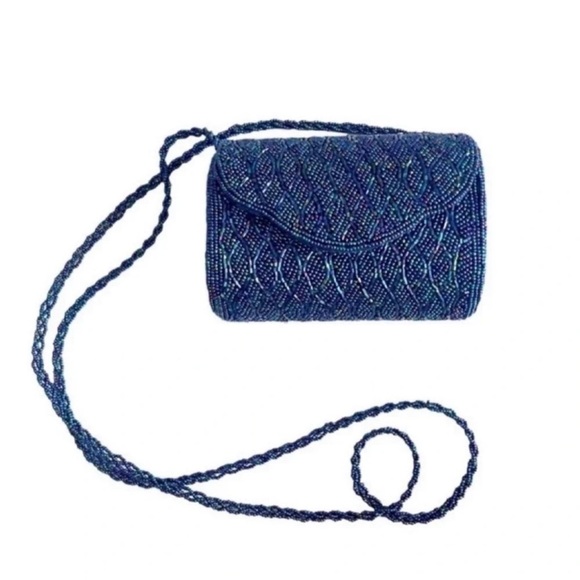 CARLO FELLINI Vintage Beaded Mini Bag - Picture 7 of 14
